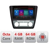 Navigatie Skoda Yeti 2009-2014 E-YETI Octa Core cu Android Radio Bluetooth Internet GPS WIFI DSP 4+64GB 4G CarStore Technology