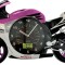 Ceas de perete in forma de motocicleta Honda CBR