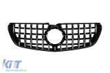 Grila tip GT crom/neagra potrivita pentru Mercedes V-Class W447 2014-2019 Performance AutoTuning
