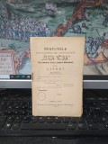 Statutele Băncei populare cooperative Cuza Vodă din com. Corzu, jud. Mehedinți, azi sat &icirc;n com. B&acirc;cleș, T&acirc;rgu Jiu 1909, 194