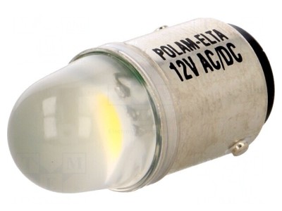 Lampă LED albă 12V BA15D foto
