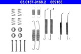 ATE 03.0137-9168.2 Set accesorii, sabot de frana