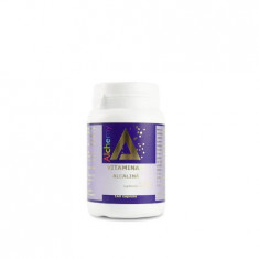 Vitamina C alcalina 100% naturala Alchemy, 160 capsule, Aghoras