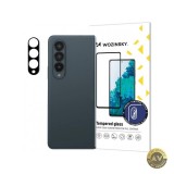 Folie de protectie Camera spate WZK pentru Samsung Galaxy Z Fold4 F936 Sticla Securizata Neagra