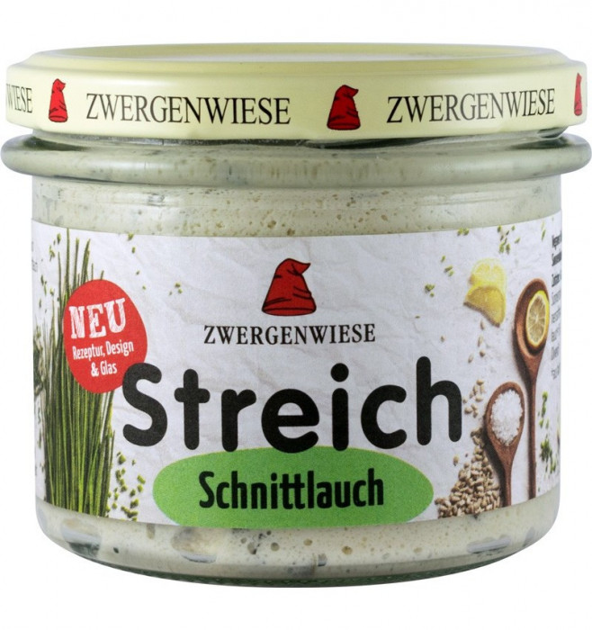 Crema tartinabila bio vegetala cu arpagic, 180g Zwergenwiese
