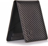 Portofel pentru barbati DONBOLSO, piele naturala, maro inchis, 108 x 85 mm