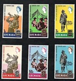 Grenada 1968 - Cercetași, serie neuzata