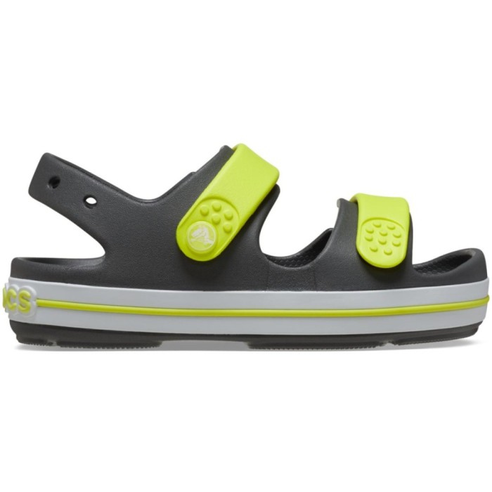 Sandale Crocs Toddler Crocband Cruiser Sandal Gri - Slate Grey/Acidity