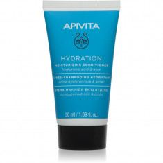 Apivita Hydratation Moisturizing balsam hidratant pentru toate tipurile de păr 50 ml