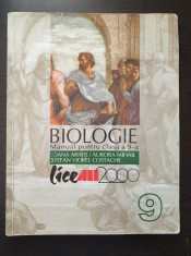 BIOLOGIE - MANUAL PENTRU CLASA A 9-A - Arinis, Mihail, Costache foto