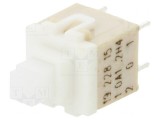 Comutator tastatură DPST alb 0,1A/32VDC