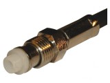 Mufă FME Mamă Drept Crimpat Aurit 50&Omega; 1GHz