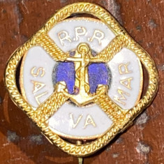 INSIGNA VECHE DE COLECTIE,,SALVAMAR RPR"/ STARE IMPECABILA/ALAMA AURITA si EMAIL