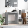 VidaXL Birou cu raft Gri Sonoma 106 x 40 x 88.5 cm Lemn compozit 869471