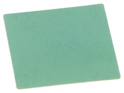 Suport termoconductor din silicon 27x27mm cu lipire foto