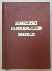 DOCUMENTE PRIVITOARE LA ISTORIA ROMANILOR , COLECTIA &#039; HURMUZAKI &#039; , TEXT IN FRANCEZA , VOLUMUL XVI de NERVA HODOS , 1912 , VEZI DESCRIERE !