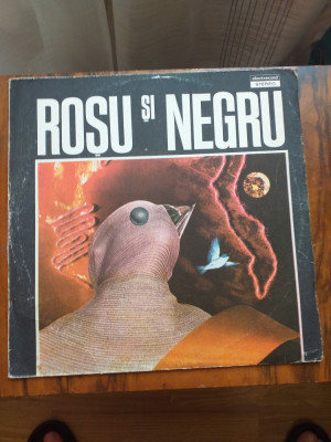 Rosu si negru 3 LP vinil foto