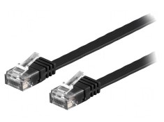 Cablu Patch UTP Cat6 Negru 20m foto