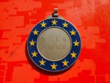 H496-I-Medalia Bere- Serviciul National de Servire si Debit Belgia obtinuta la Concurs pt. certificarea mestesugul deprinderii servirii berii.