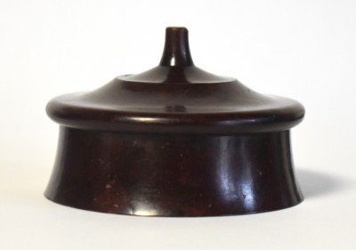 Cutie / Caseta cu capac - Art Deco - din bachelita - anii 1930 foto