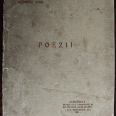 OCTAVIAN GOGA: POEZII (VOLUM DE DEBUT/INSTITUTUL LUCEAFARUL/BUDAPESTA 1905/1906)