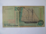 Capul Verde 200 Escudos 1992 bancnota din imagini