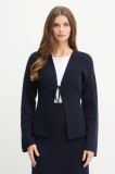 BOSS Orange cardigan din amestec de l&acirc;nă culoarea bleumarin, light, 50548954