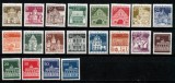 GERMANIA BERLIN 1966 UZUALE , CLADIRI ISTORICE , 2 SERII COMPLETE NESTAMPILATE
