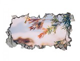 Cumpara ieftin Autocolant decorativ, Gaura in perete, Natura si peisaje, Multicolor, 85 cm, 2060ST-3