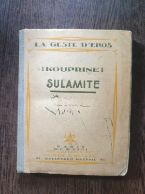 Alexandre Kouprine - Sulamite foto