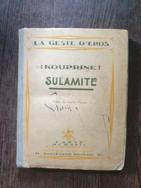 Alexandre Kouprine - Sulamite