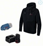 Hanorac &icirc;ncălzit Bosch Blue 06188000GD GHH 12V+18V XA L cu baterie 1x 2.0 Ah și &icirc;ncărcător GAL 12V-20