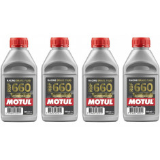 Set 4 Buc Lichid Frana Motul Racing Dot 4 RBF 660 500ML 101666