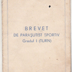 bnk div Brevet de parasutist sportiv Gradul I Turn - 1953