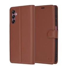 Husa Samsung Galaxy A14 4G Techsuit Leather Folio, maro foto