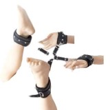 Legaturi si sfori - Fetish Art Legatura Hog Tie Constrictiv cu Brate Scurte Supune-o La Placere