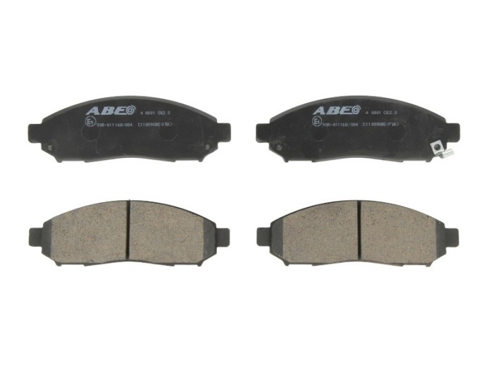 Set placute frana,frana disc NISSAN NAVARA (D40) (2004 - 2016) ABE C11089ABE