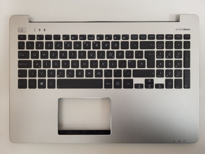 Carcasa superioara cu tastatura palmrest Laptop, Asus, S551, S551L, S551LB, S551LB, S551LA, S551LN, R551, 13NB0261AM1301, layout UK foto