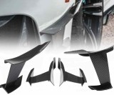 Cumpara ieftin Set ornament tuning aripioare bara Culoare Negru-Lucios
