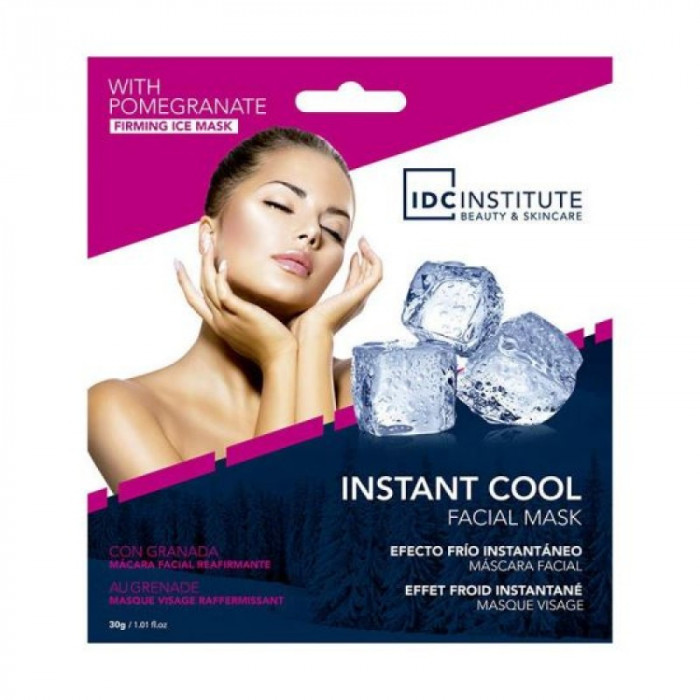 Masca pentru fata racoritoare cu rodie Instant Cool IDC Institute, 30 g