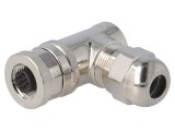 Mufă M12 4 PIN mamă pe cablu IP67