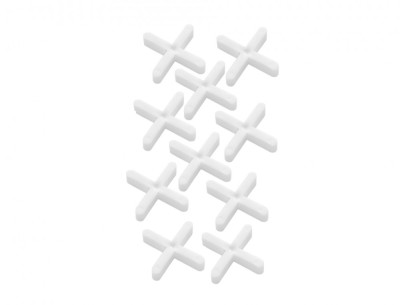 Set distantiere tip cruce pentru gresie si faianta, 2.5 mm, 200 elemente, Geko G00444-2,5 foto