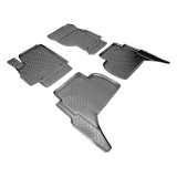 Set de 4 covorase cauciuc 3D stil tavita premium pentru VW Amarok cabina dubla din 2010, Volkswagen