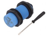 Senzor Capacitiv M30, Rază 3-25mm, PNP/NO NC