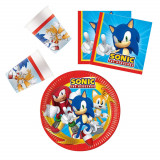 Set vesela petrecere Sonic s Friends the Hedgehog Sega 36 Piese, Sonic The Hedgehog