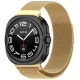 Curea Techsuit W009 pentru Samsung Galaxy Watch Ultra, Aurie