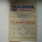 Program F.C. Bihor - Steaua Bucuresti, 1985