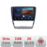 Navigatie Skoda Octavia 2 2005-2013 B-005 Android Ecran 2K QLED octa core 3+32 carplay android auto KIT-005+EDT-E310V3-2K CarStore Technology