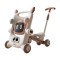 Antemergator pentru Copii 8 in 1, Flippy, Multifunctional, cu Maner de Impingere Detasabil, Scuter, Trotineta, Scaun Reglabil, Tavita Detasabila, Stab