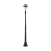 Lampa solara de tip stalp pentru gradina, flippy, alb cald